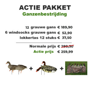Graugänse Lockgänse Action-Pack