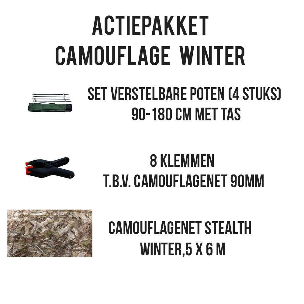 Camouflage Winter Action Pack de