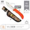 Outdoor Edge Messer WildSkin Orange